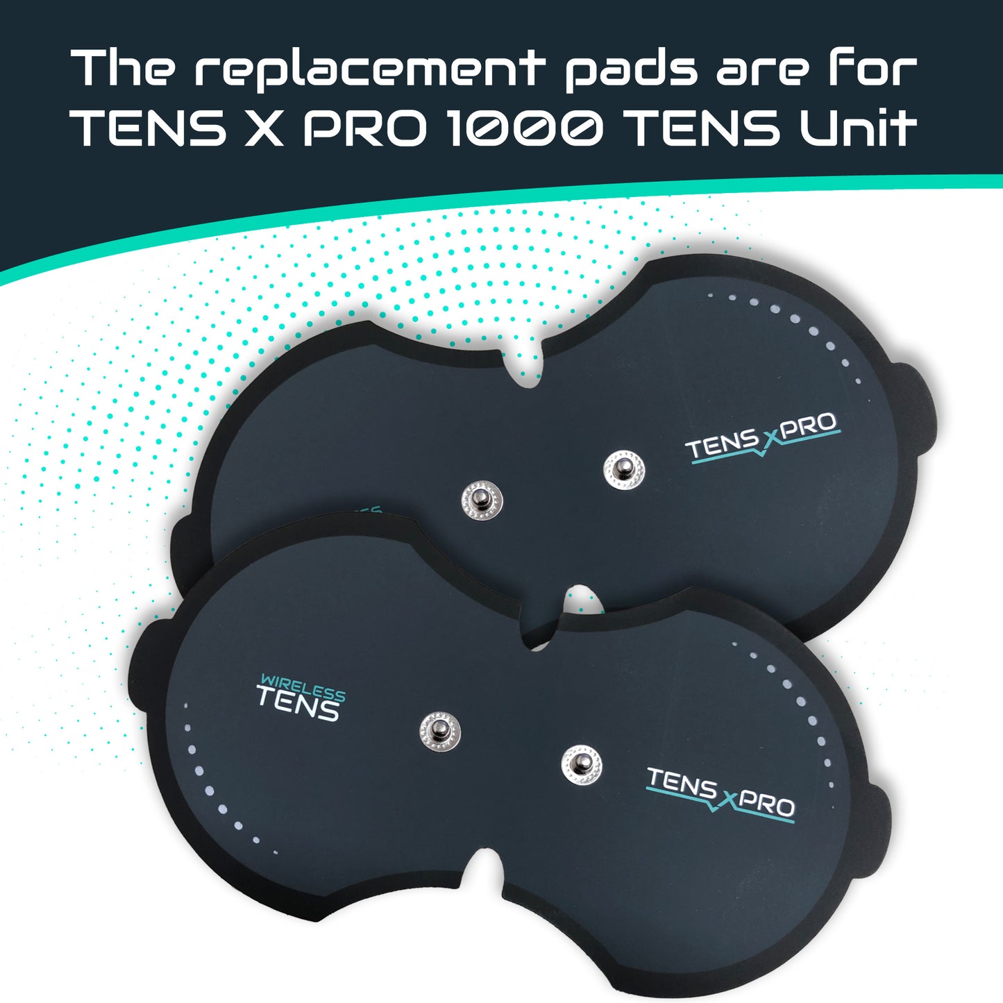 Replacement Pads for Tens X Pro 1000 (10 Pack)